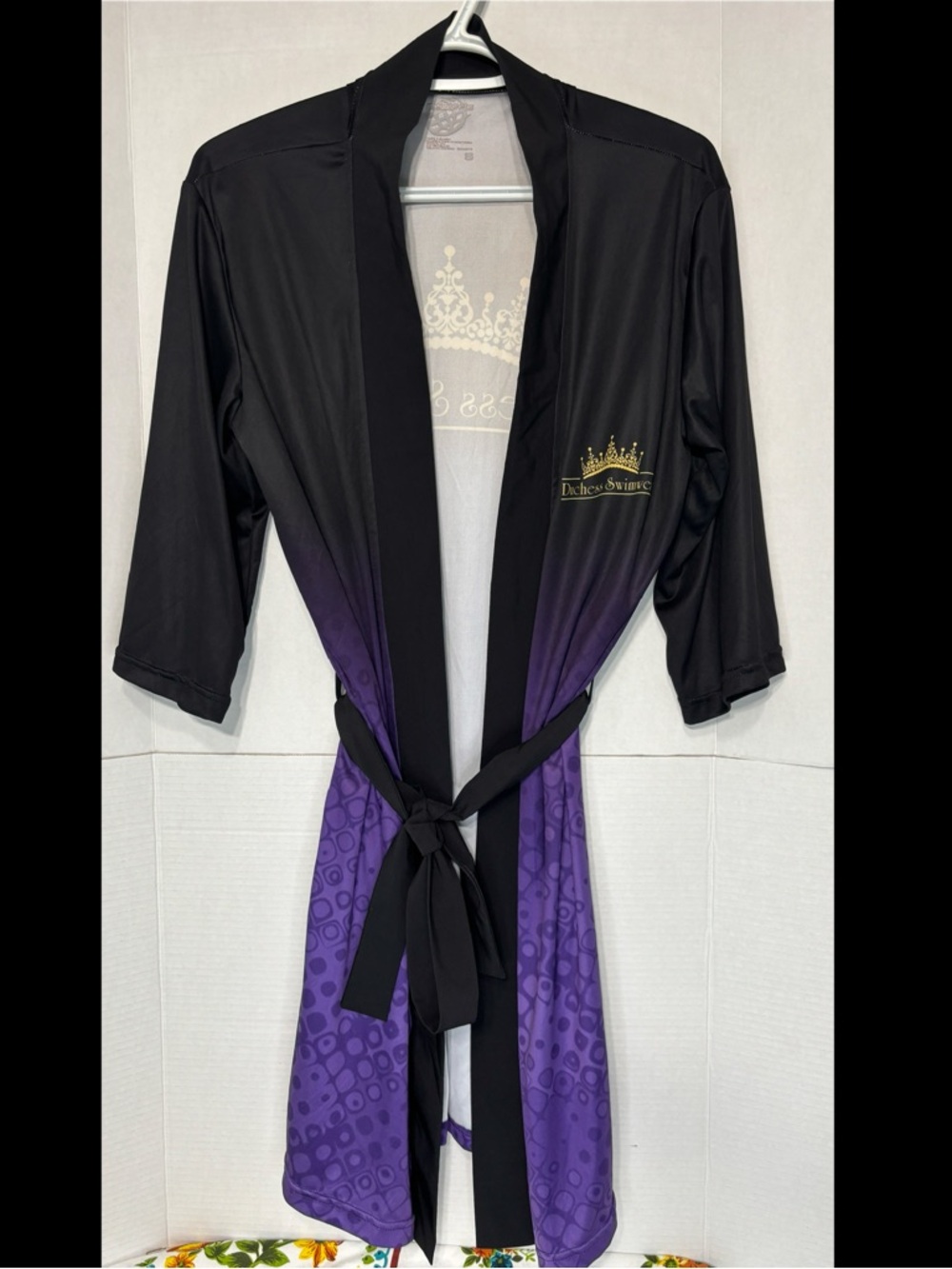 MeeSports Women’s Small Duchess Swimwear Sponsored Bikini Comp Athlete Robe